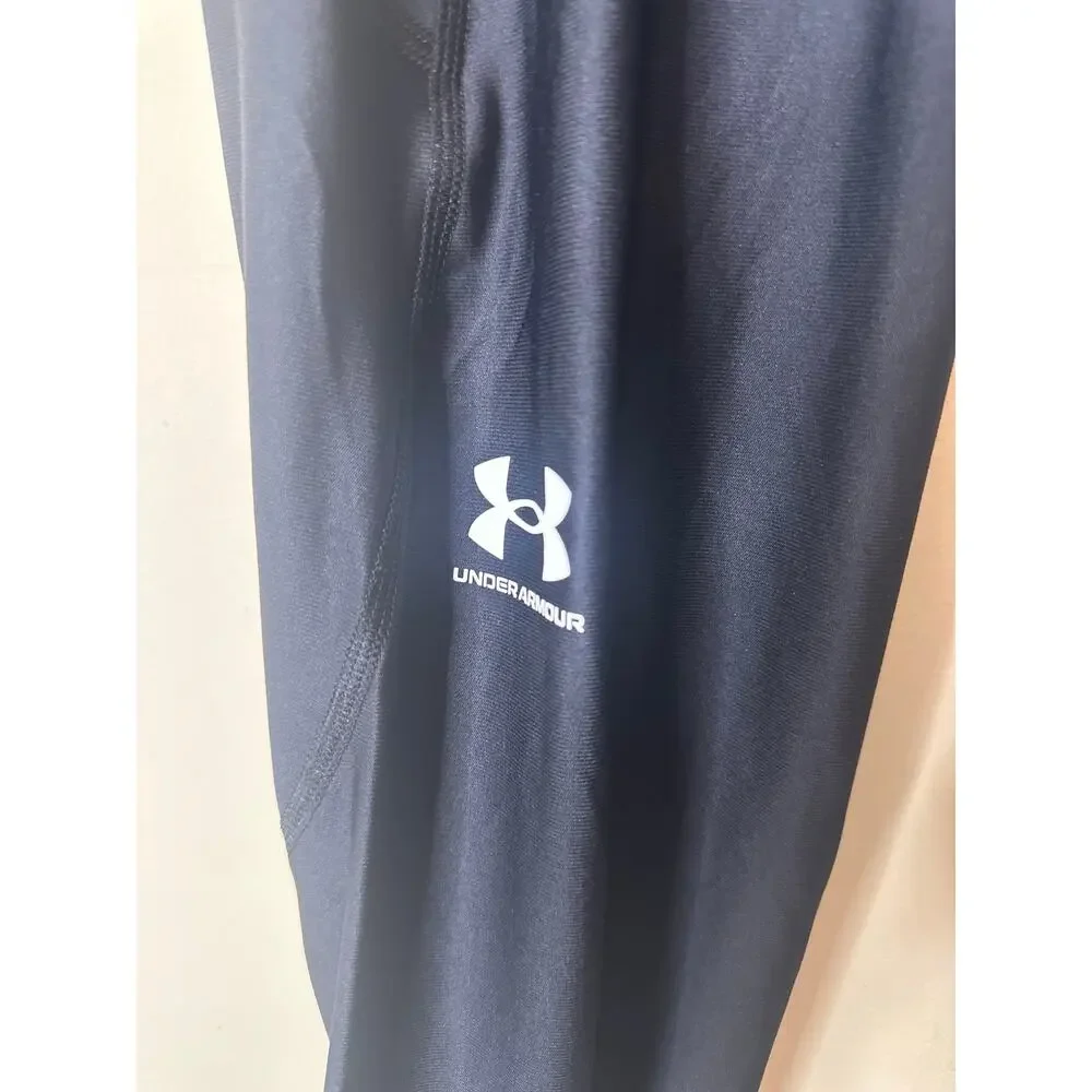 Under Armour Men's Heatgear 3/4 Leggings in Black, size XXL o - Picture 2 of 4